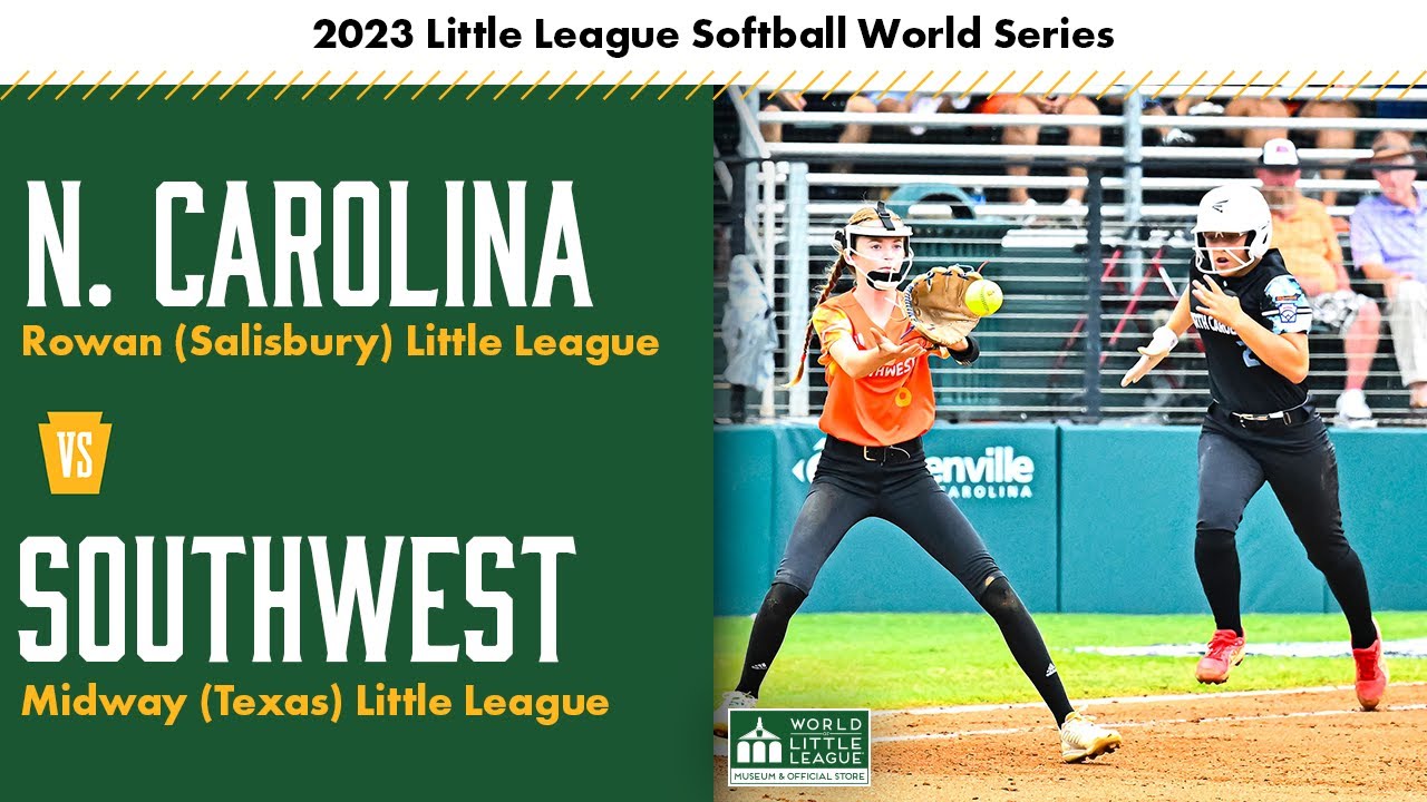 North Carolina (Host) vs Texas | 2023 Little League Softball World Series: Game 15
