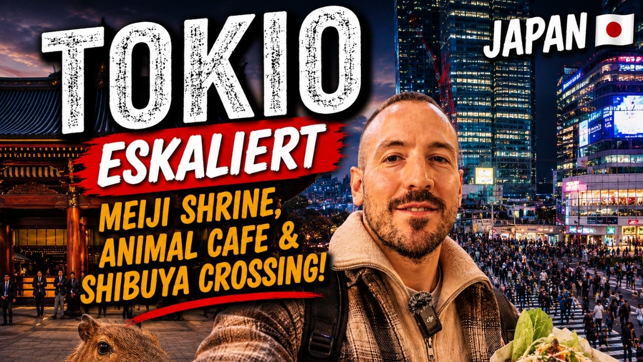 ТОКИО ВЗРЫВАЕТ 🇯🇵 Вагю Донер, Animal Café и БЕЗУМИЕ в СИБУЯ | Влог Япония