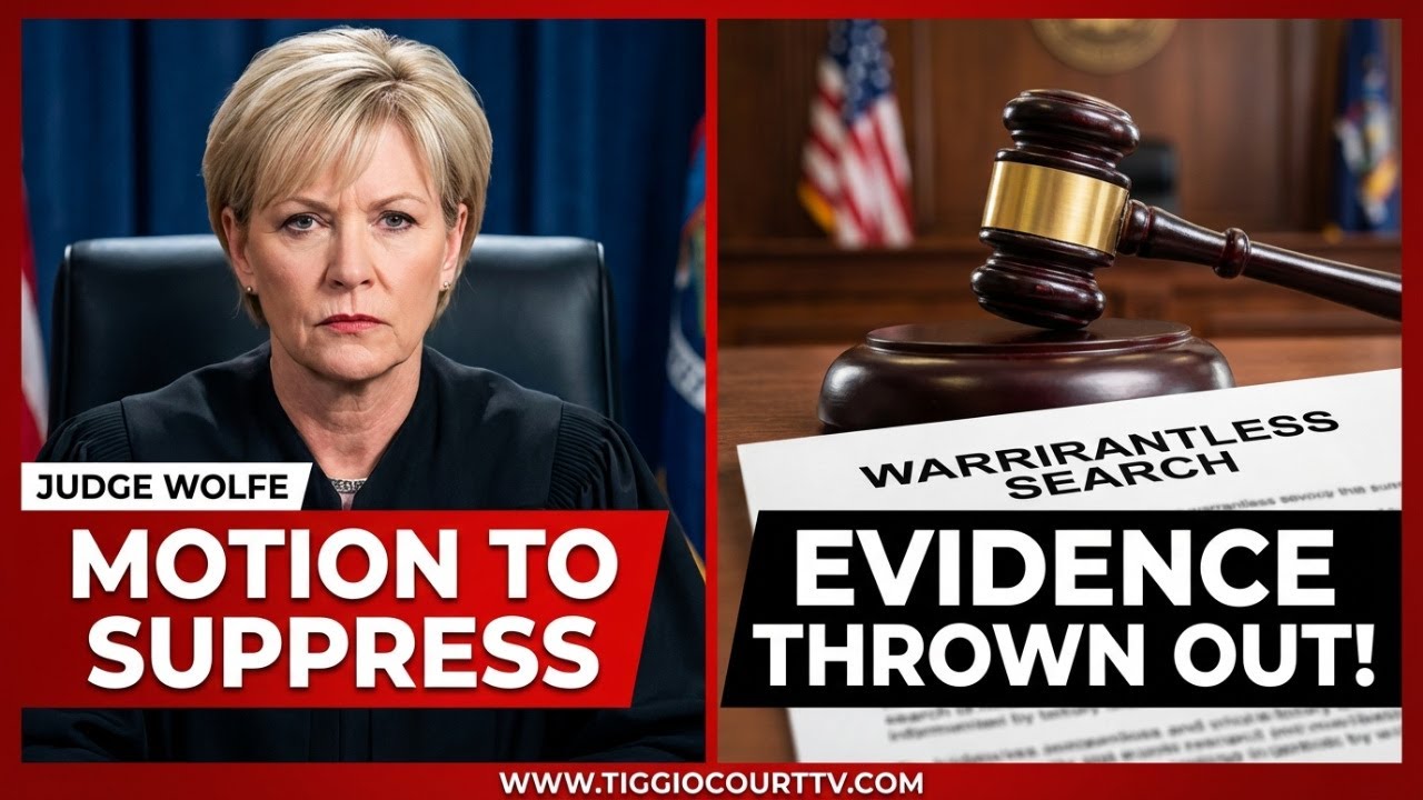 Motion to Suppress Evidence Over Warrantless Search | Judge Wolfe Presides