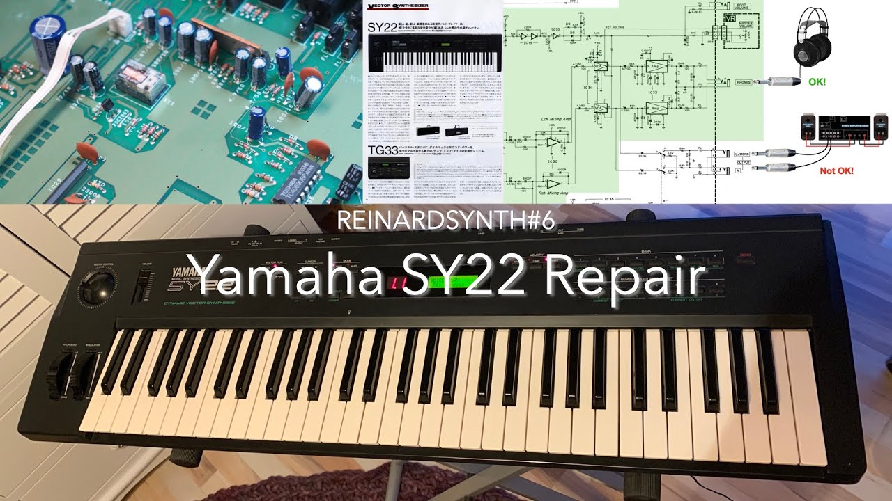 ReinardSynth #6 SY22 „no audio“ Repair