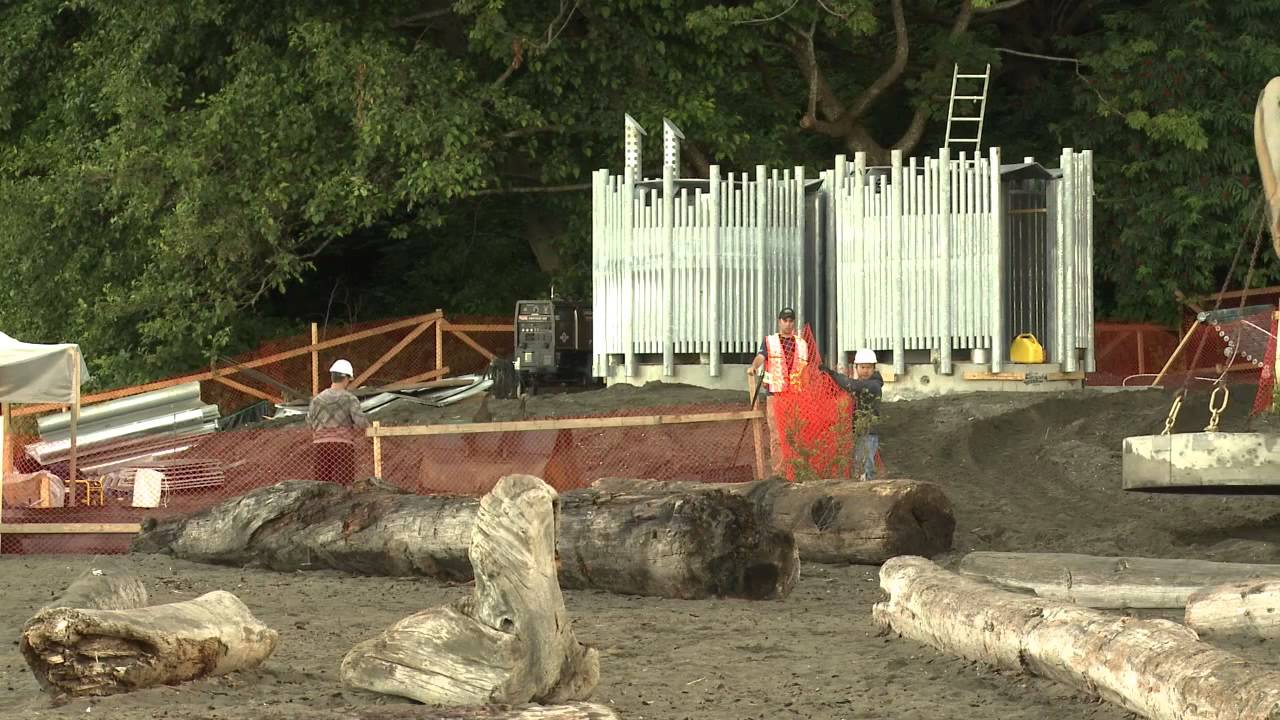 Wreck Beach Toilets - Aug 14, 2012
