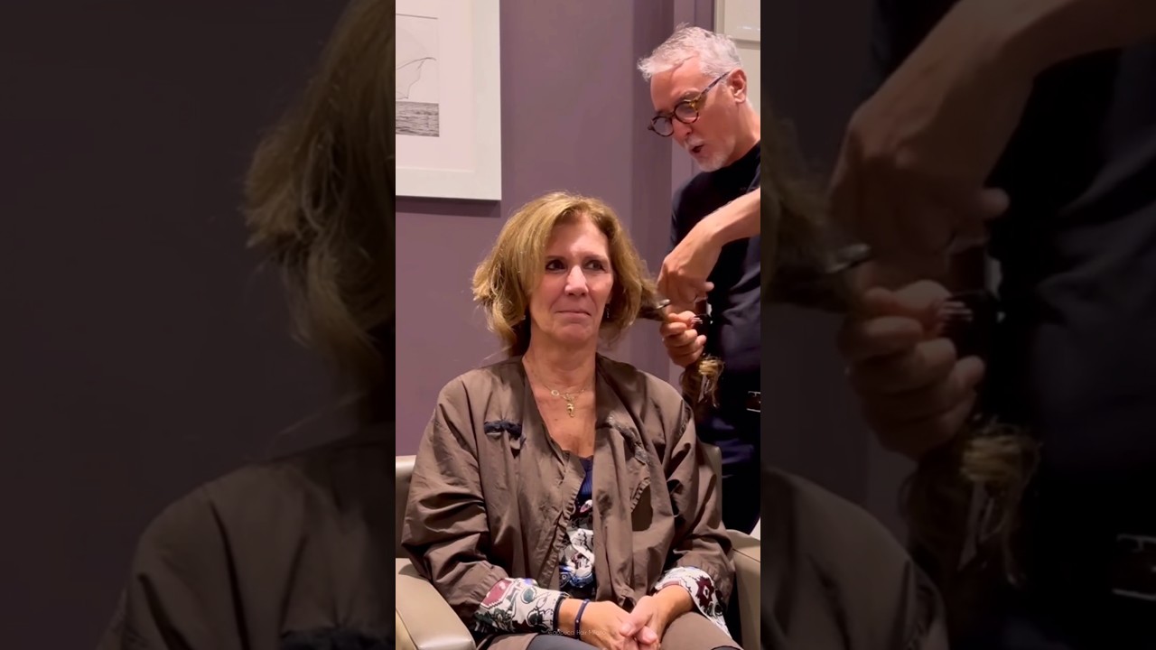 Un taglio dopo 50 anni di capelli lunghi e boccoli &hearts;️&hearts;️