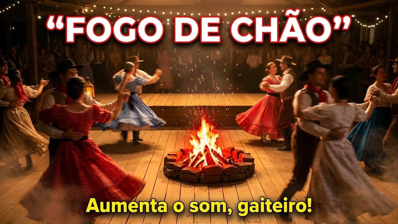 🔥A VANEIRA QUE INCENDEIA O SALÃO 🔥 | Fogo de Chão – Aumenta o Som, Gaiteiro! (Clipe Oficial)