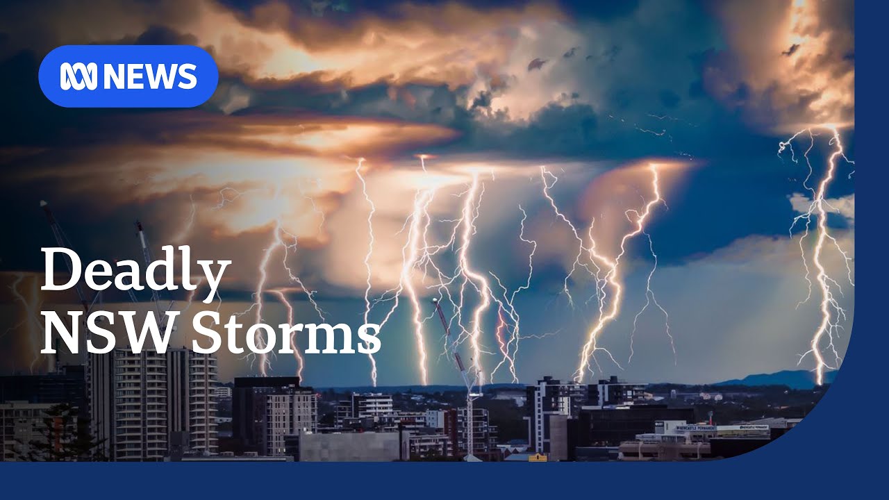 NSW storms kill one and leave thousands without power | ABC News