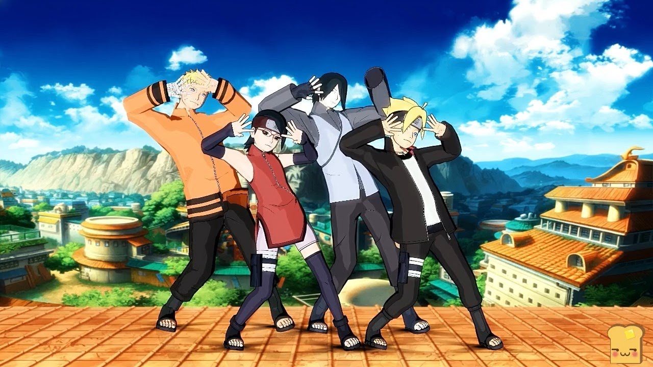 【MMD NARUTOxBORUTO🦊👱🏻‍♂️ 】🍥Galaxias-Naruto/Sarada/Sasuke/Boruto【43】