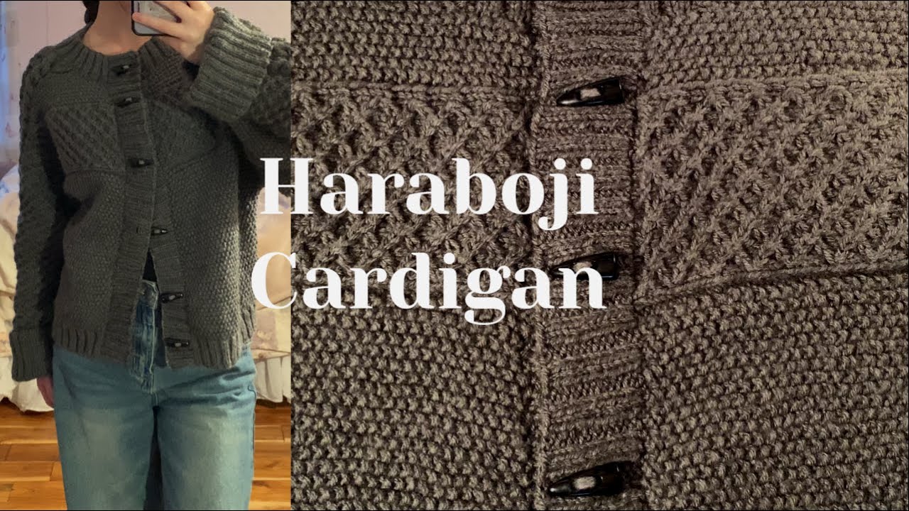 Knitting vlog #5 | Haraboji Cardigan