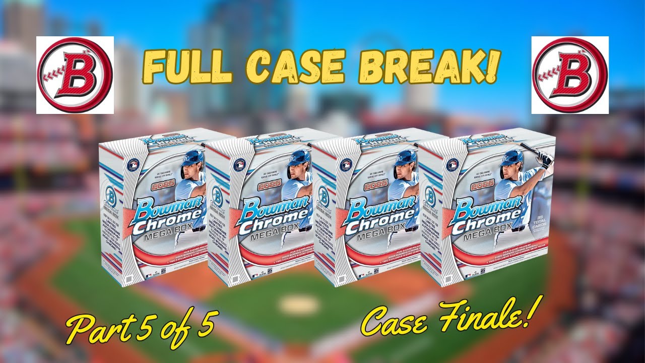 🔥 ФИНАЛЬНАЯ ВЕРСИЯ КОРОБКИ Bowman Chrome Mega Box 2025! Цвета, автомобили и хиты для ПК! (Часть 5)