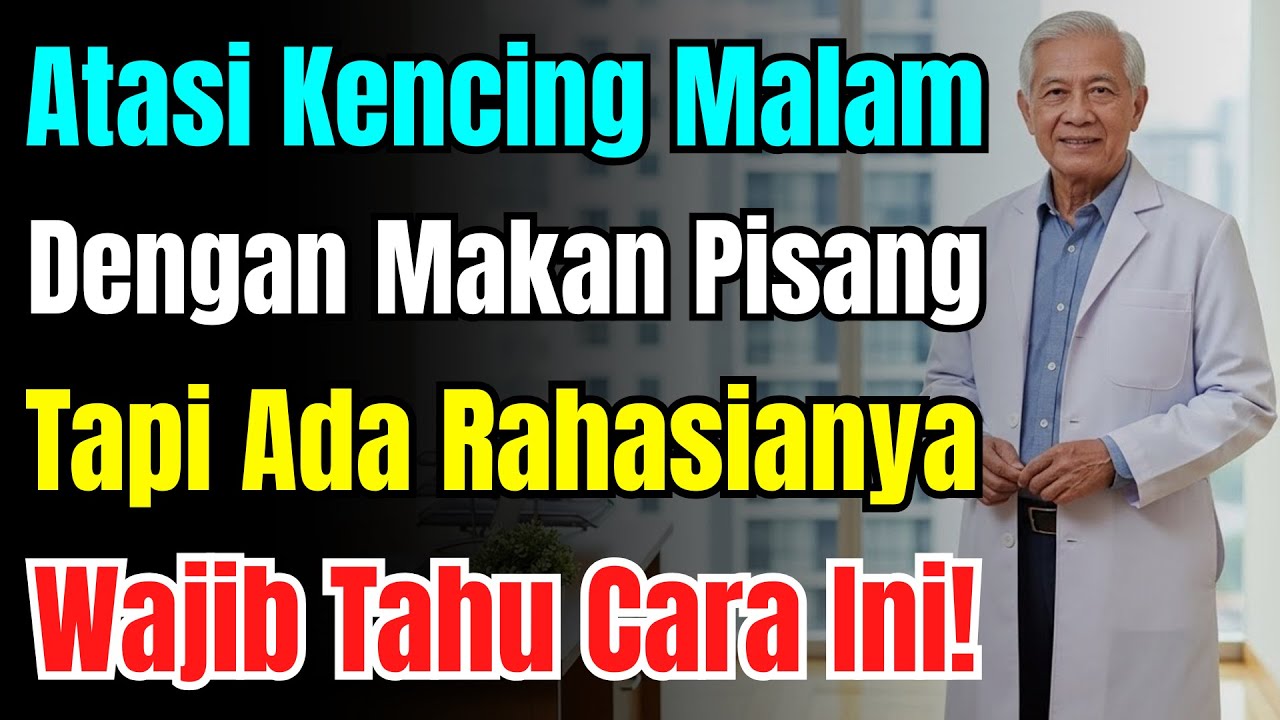 Khusus Lansia! Makan Pisang Begini, Kencing Malam Hilang & Bisa Tidur Nyenyak Sampai Pagi