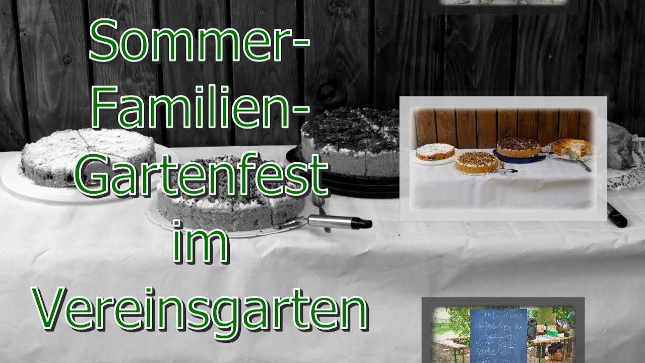 Sommer-FamilienGartenfest vom OGV-Nauheim 2018