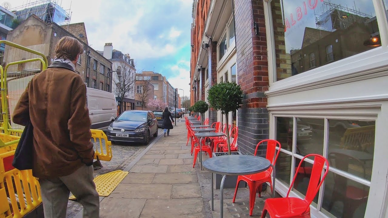4K London Walk - Backstreets of Shoreditch in East London