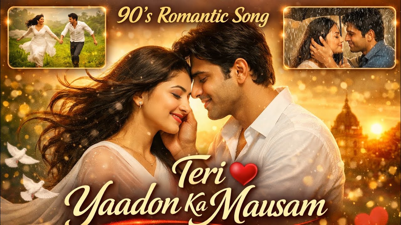 Teri Yaadon Ka Mausam ❤️ | 90’s Romantic Hindi Song | Old Bollywood Love Song | Heart Touching 