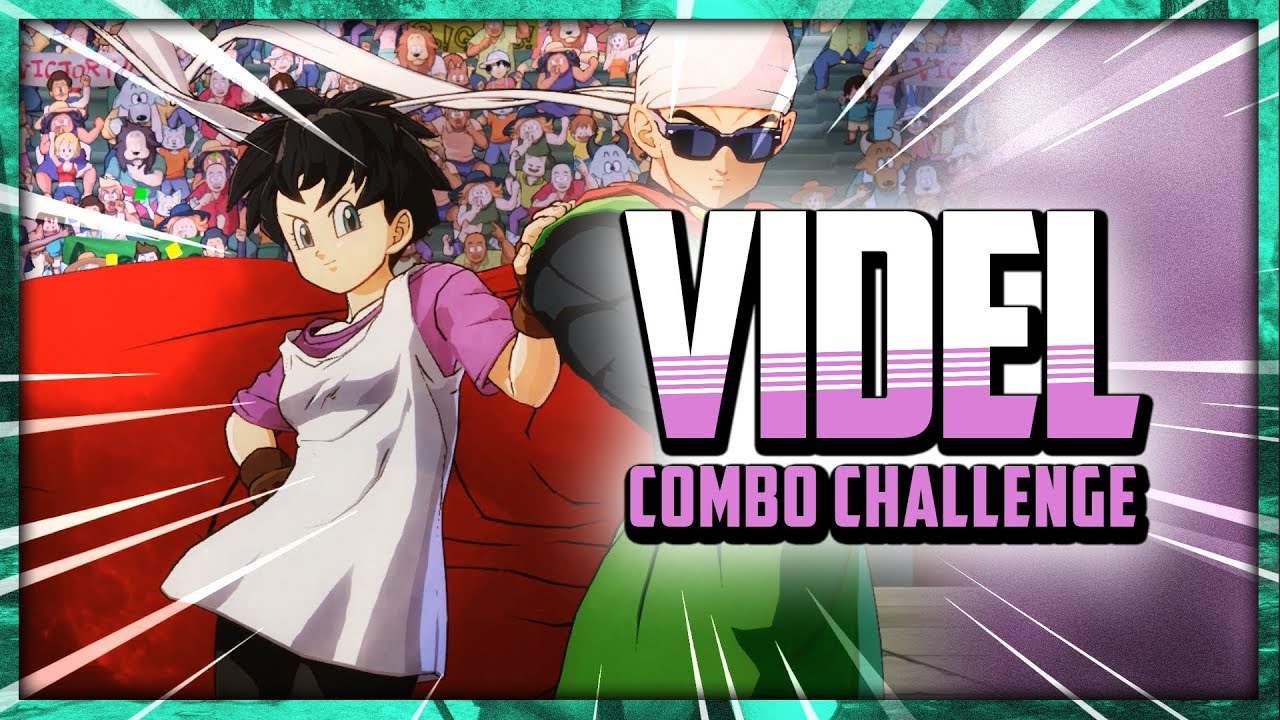 DRAGON BALL FighterZ Season 2 - Videl Combo Challenge (2K 1440p)