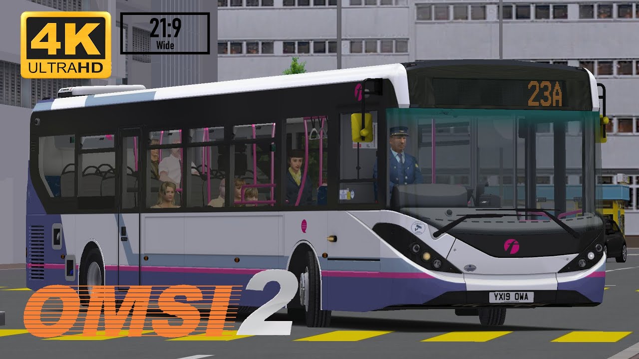 OMSI 2 - ADL Enviro200 MMC 11.5m - GreenIsland - Route 23A - Sai Lee Market To Wan King Shan