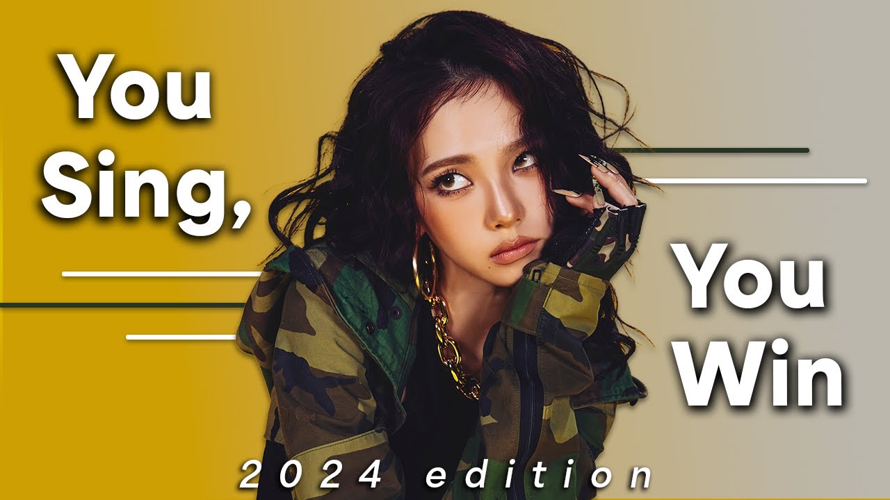 You SING, You WIN! (WITH LYRICS) part 5 - 2024 K-POP SONGS EDITION