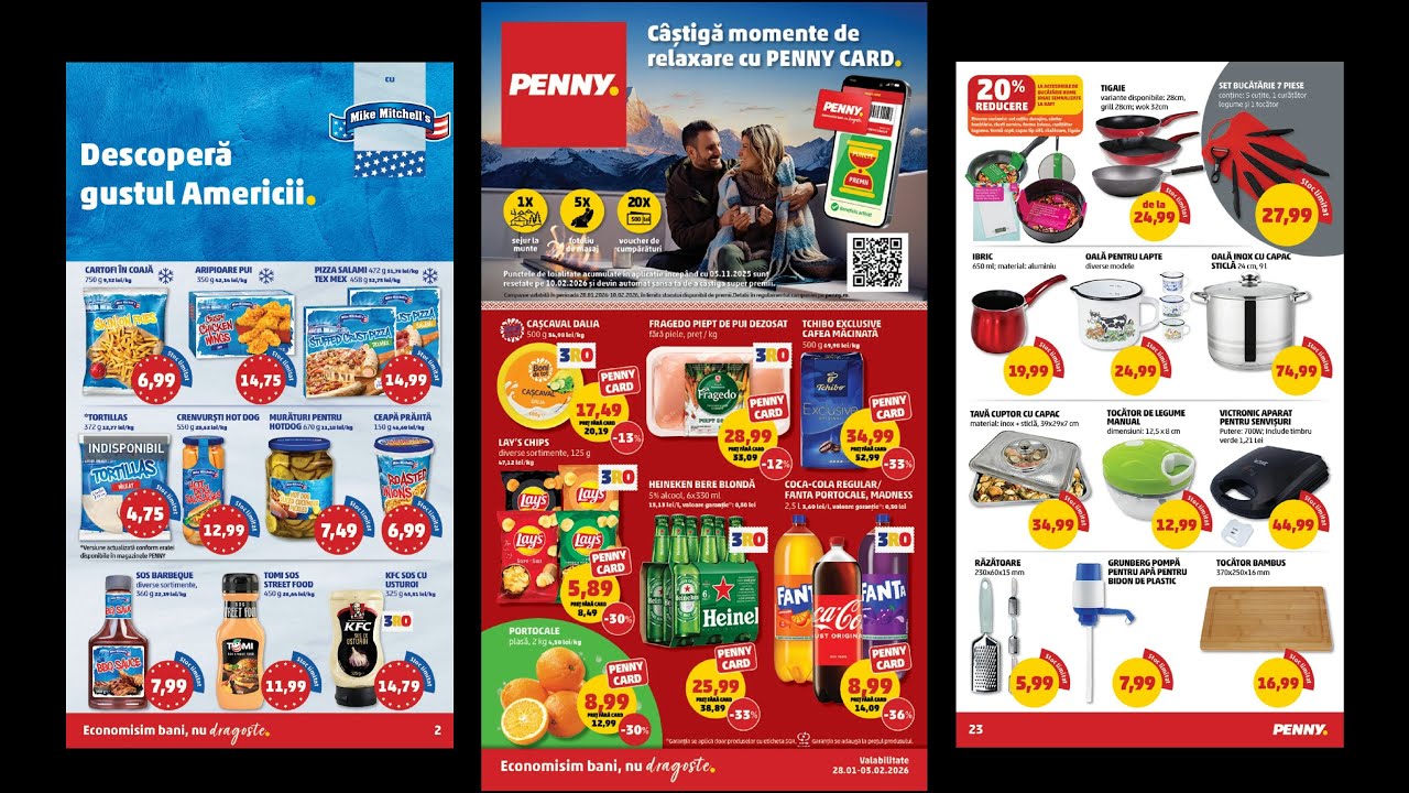 Catalog Penny 28 Ianuarie - 3 Februarie 2026 - Oferte Penny din 28.01.2026