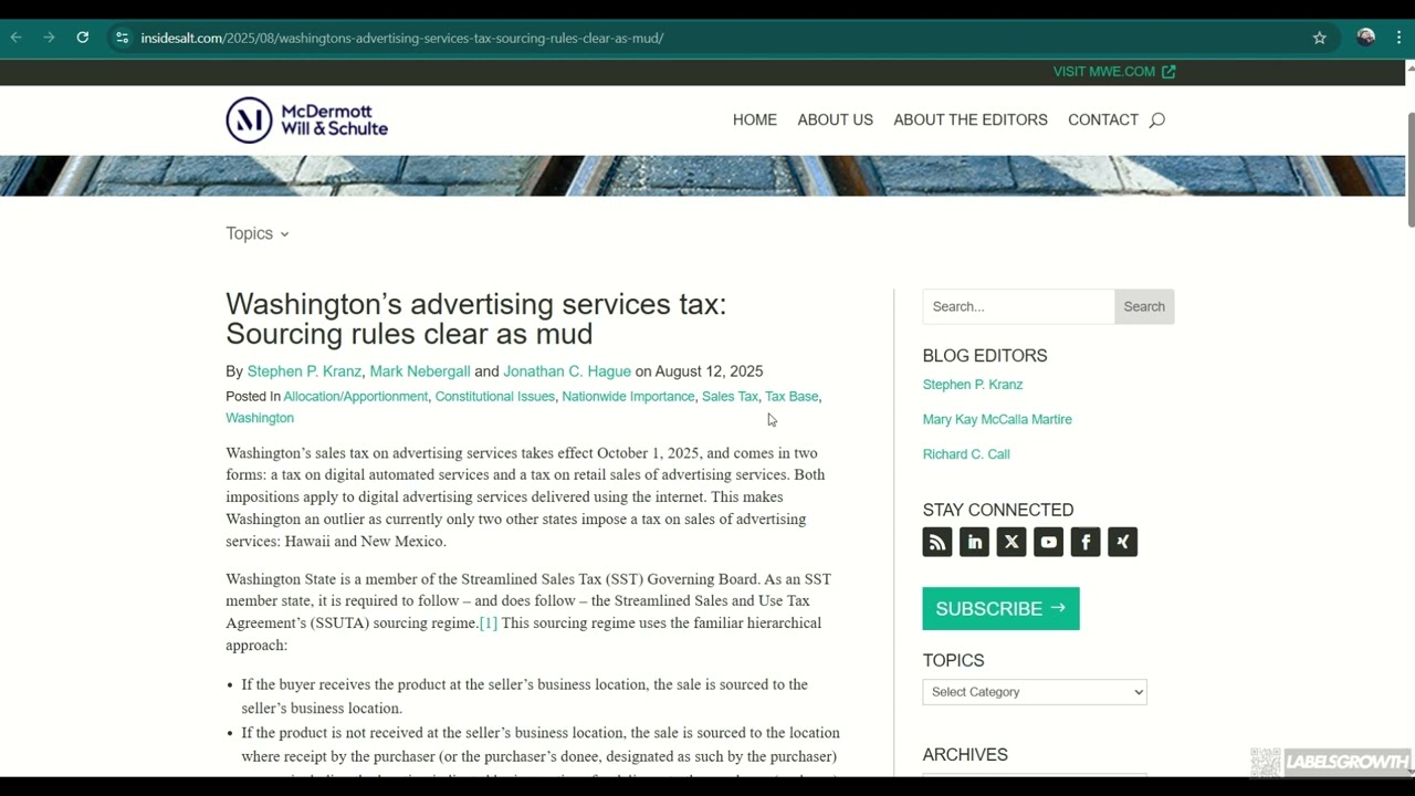 Washington State Just Made Amazon Ads MORE Expensive | What Sellers Need to Know