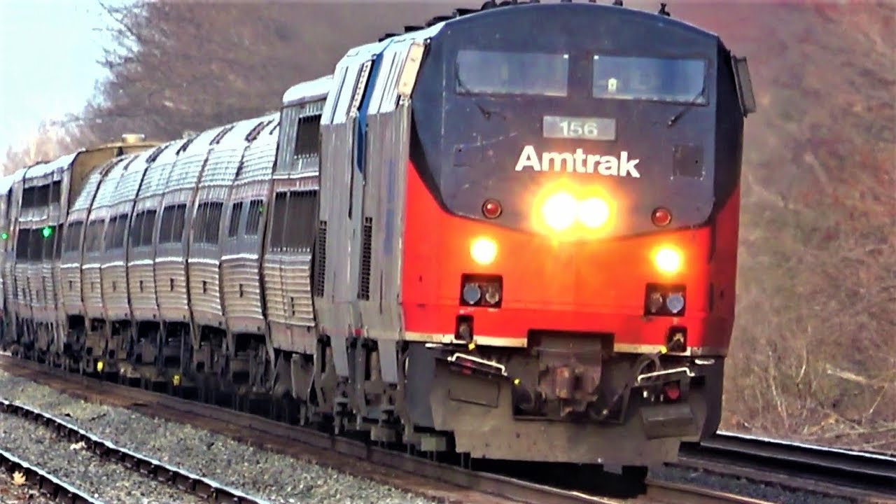 Amtrak Heritage Unit w Private Cars + More Cool Trains