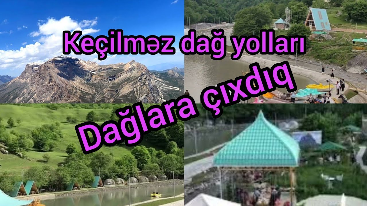 Bu yolu keçəndə Həyacan yaşayırsan.Xınalıq yolu.Dağda Namaz qıldıq. #Qəçrəş,#Qımıl,#Qırızdehne