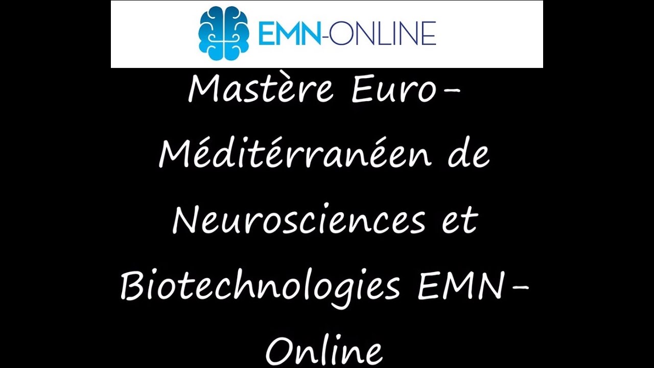 Master Recherche EMN-Online - FST   Août 2020