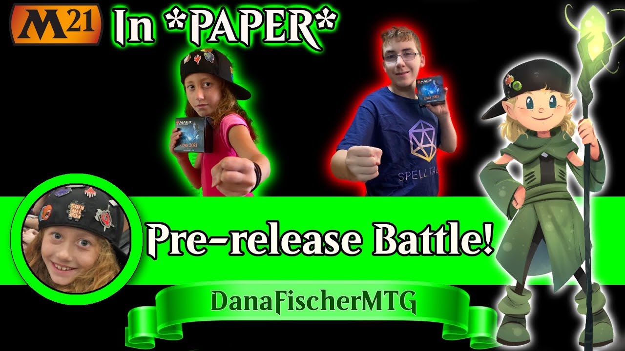 MTG Core 2021 M21 Pre-Release Sealed Deck Battle in *PAPER* Against MTG_YoungMage