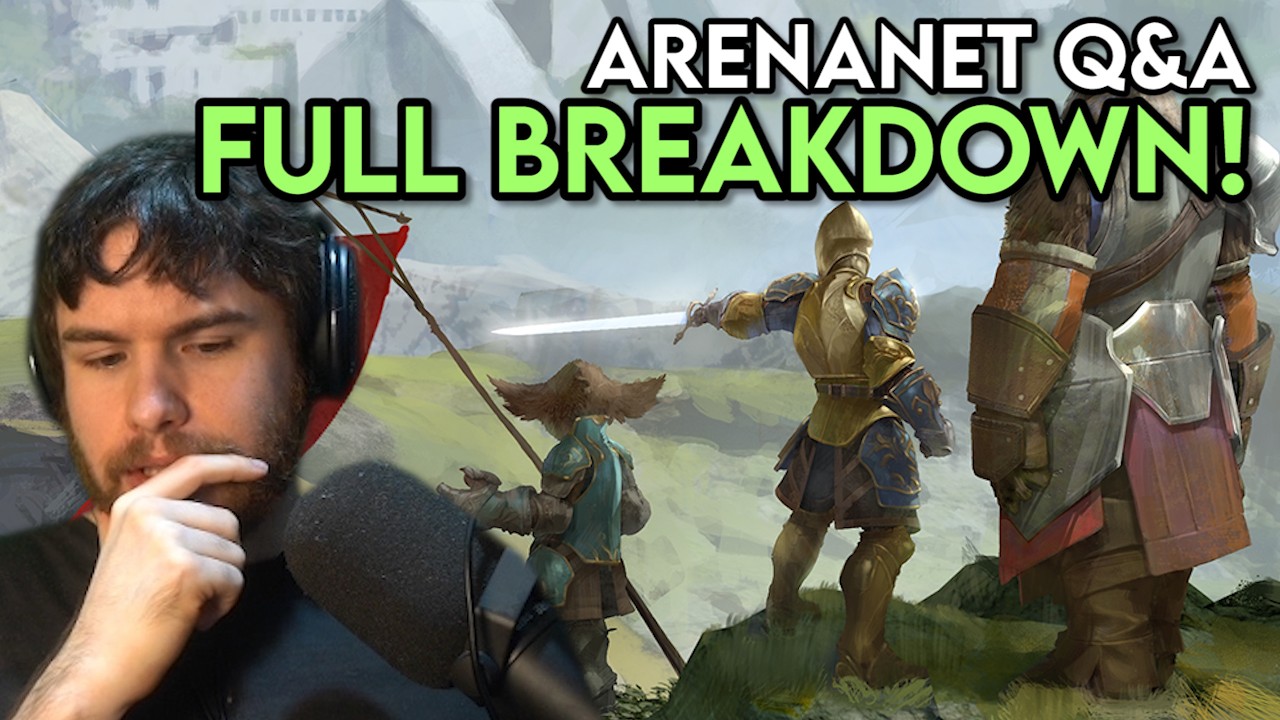 Why Guild Wars 2 Will Stay Popular During Its Downtime - ArenaNet Q&A FULL THOUGHTS!