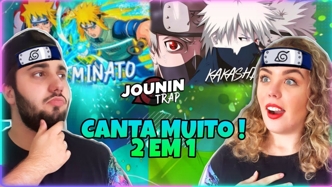 REACT-|2 EM 1|MINATO- Yondaime de Konoha e KAKASHI- O assassino do Trov&atilde;o| Trap Edition| Jounin Trap