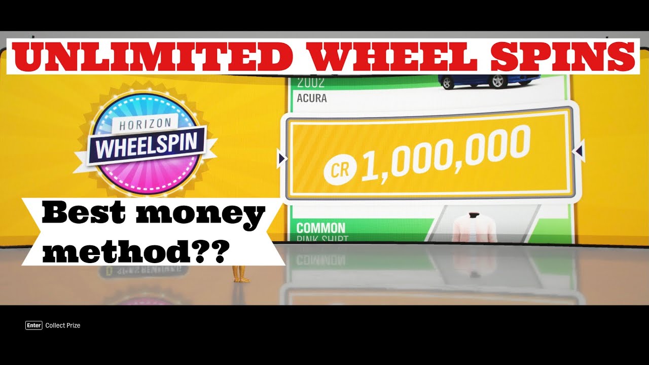 How to Get UNLIMITED WHEEL SPINS in Forza (INSANE Money Method)