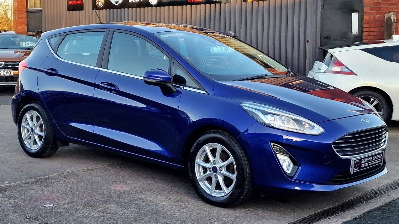 2017 (67) Ford Fiesta Zetec 1.1 5Dr on Deep Impact Blue. 51k Miles. 2 Owners. 4 Services. Nav. £7750