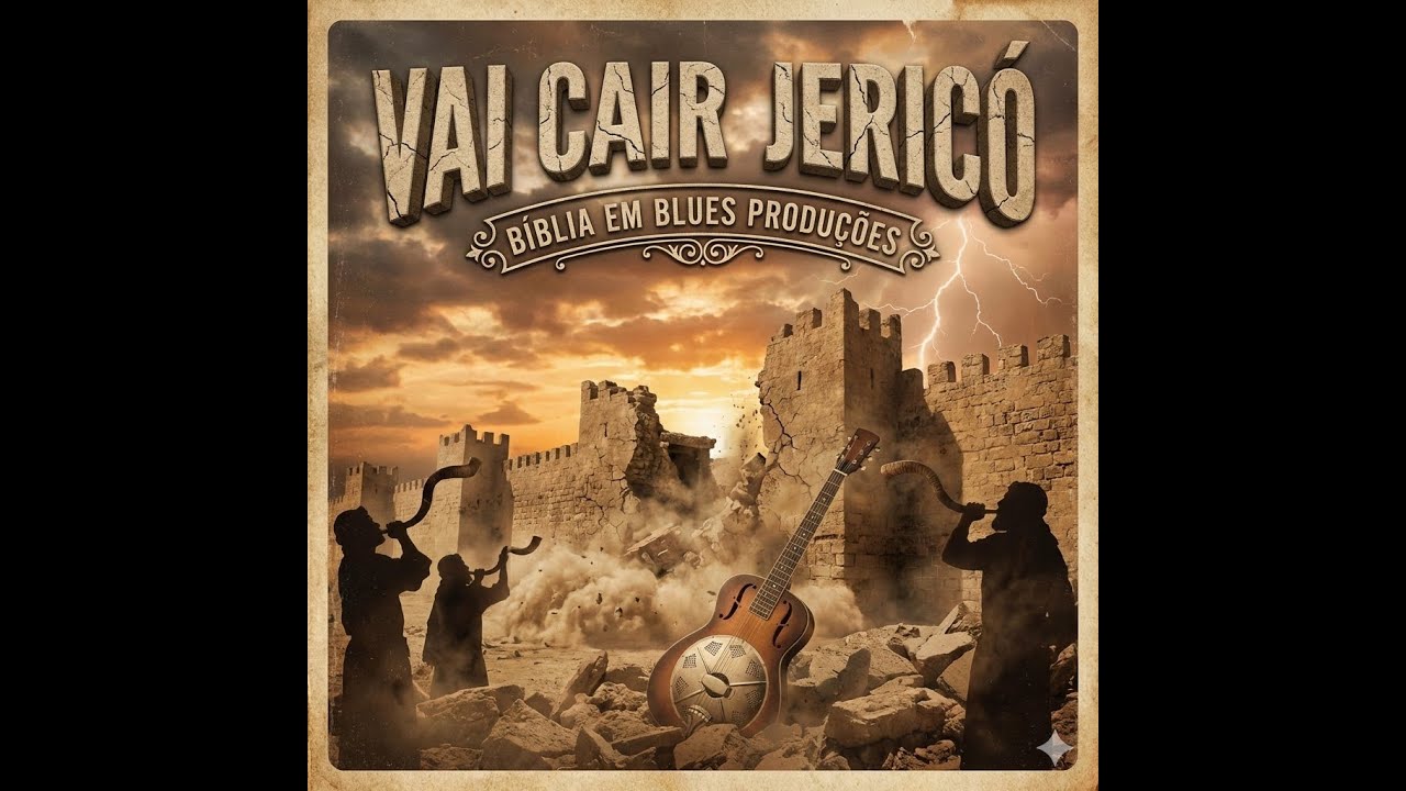 🧱 VAI CAIR (Jericó) - Levi do Blues | Bíblia em Blues Produções (Official Audio)