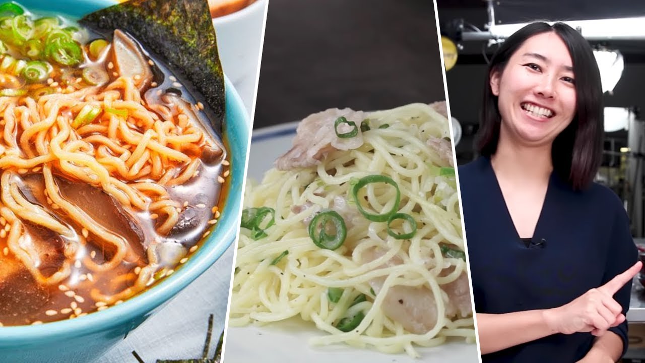 TESTING Rie's FAVORITE Japanese Noodles - Buzzfeed Tested