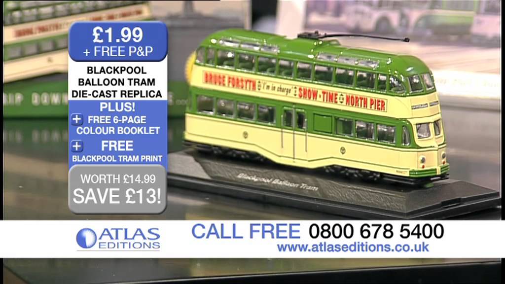 Blackpool Tram -- Exclusive Offer from Atlas Editions
