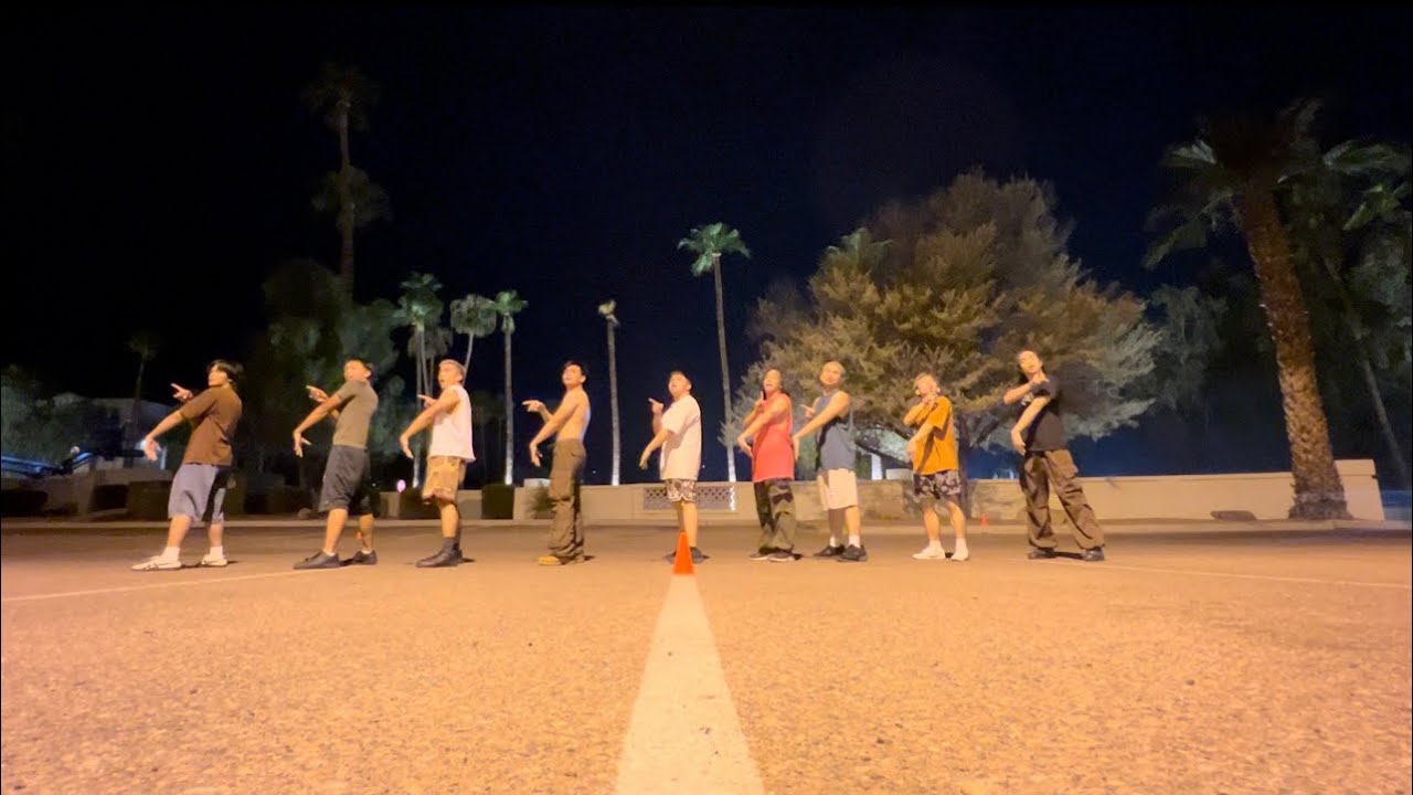 The Peepz HHI 2024 Parking Lot Rehearsal