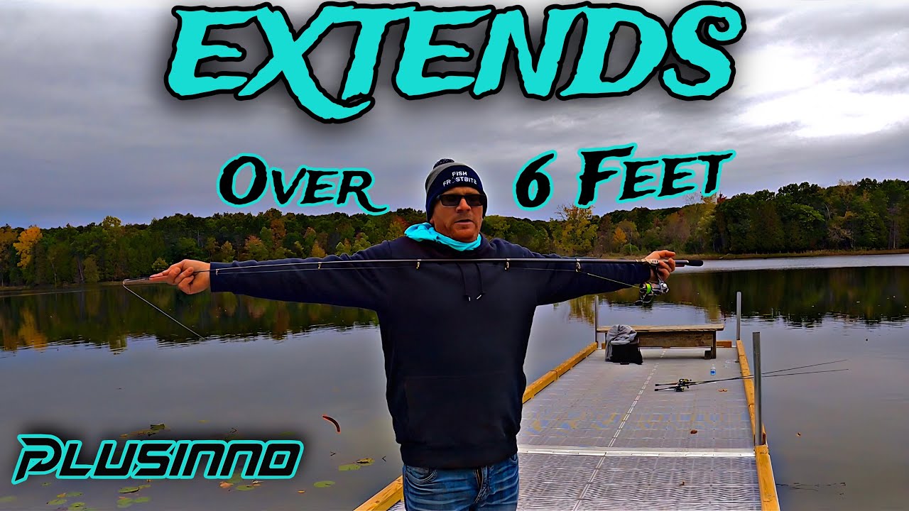 PLUSINNO Telescopic Fishing Rod REVIEW from Amazon