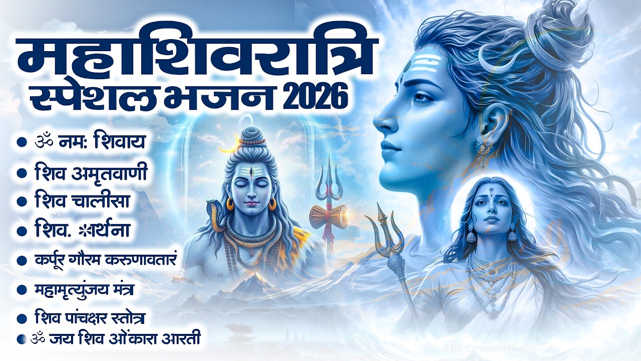 2026 महाशिवरात्रि Special भजन, शिवरात्रि के भजन, नॉनस्टॉप शिव भजन, 2026 #Shivratri, Shiv Bhajan 2026