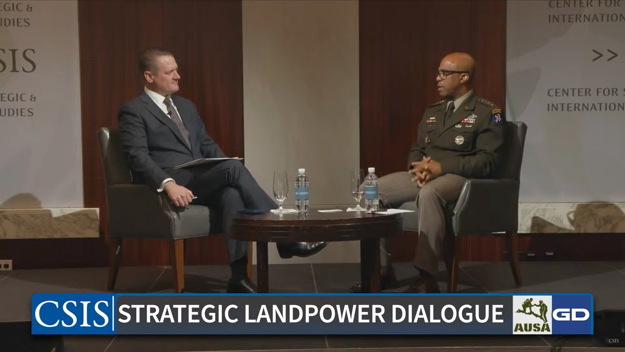 Strategic Landpower Dialogue: A Conversation with General Ronald Clark