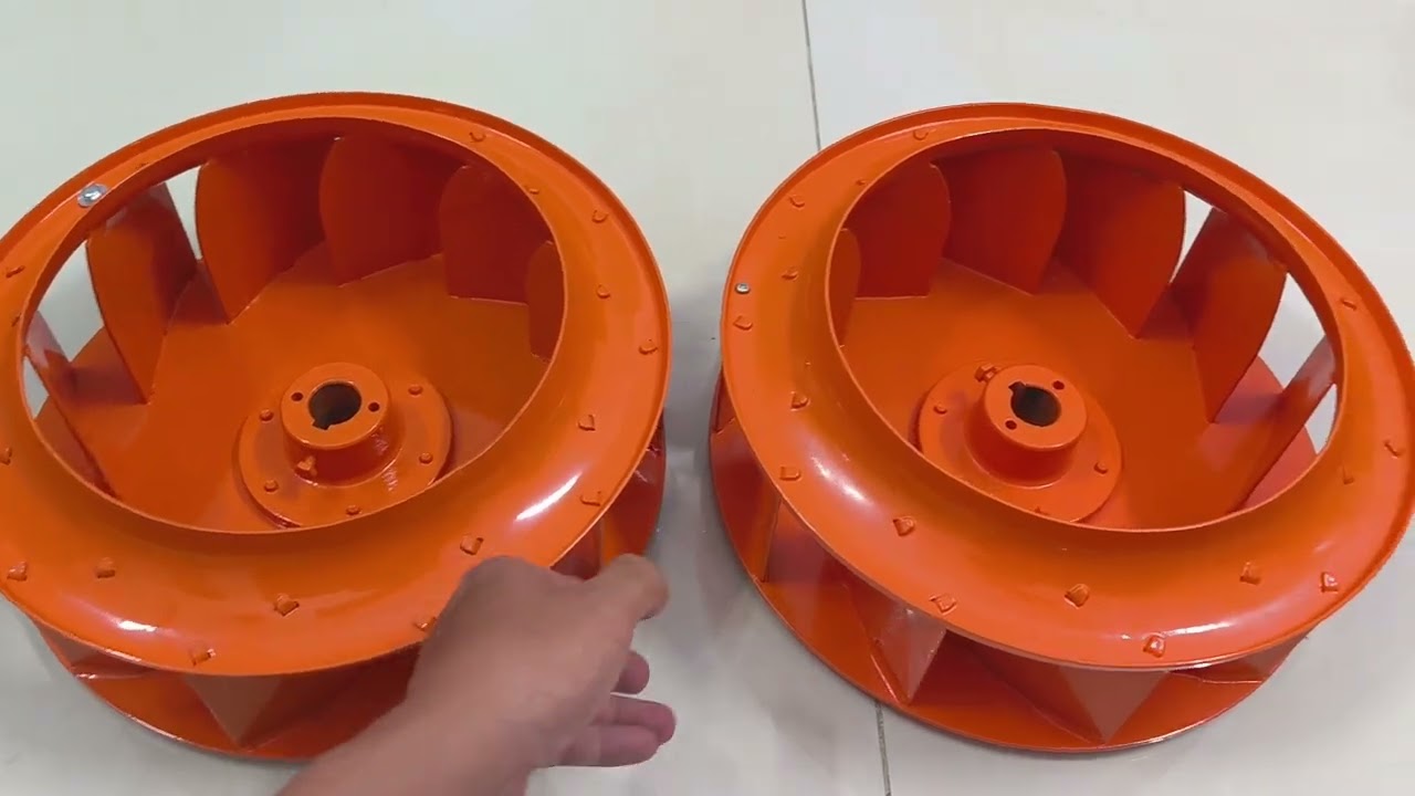 Cánh quạt công nghiệp, cánh bản lớn cho quạt ly tâm cao áp, trung áp