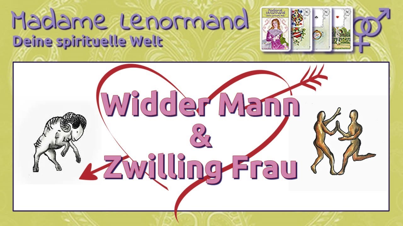 Widder Mann & Zwillinge Frau: Liebe und Partnerschaft