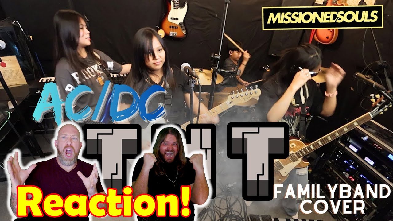 Музыканты реагируют на песню T.N.T группы AC/DC | Missioned Souls | студийная кавер-версия от сем...