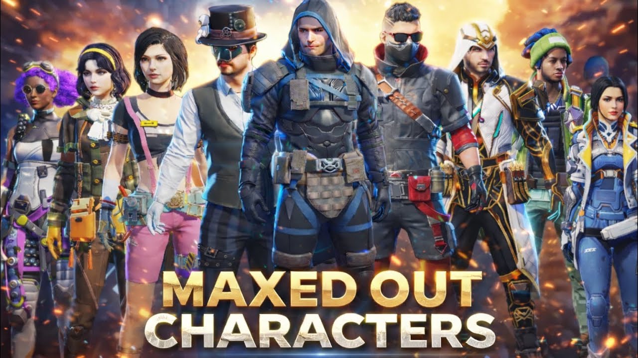 MAXED OUT PUBG CHARACTERS 🔥 | Full Character Showcase | MichaelJK Gaming