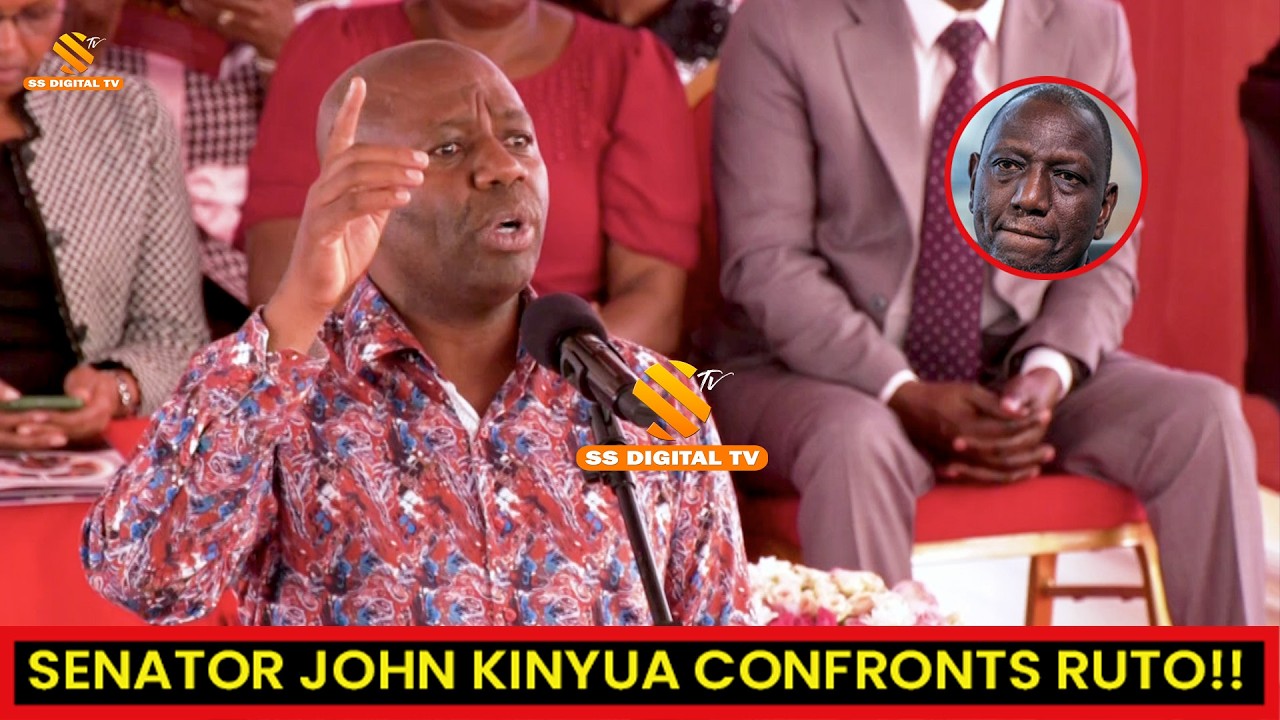 WANTAM!-Fearless Laikipia senator John Kinyua roars at Ruto in Njoro alongside DCP boss Gachagua