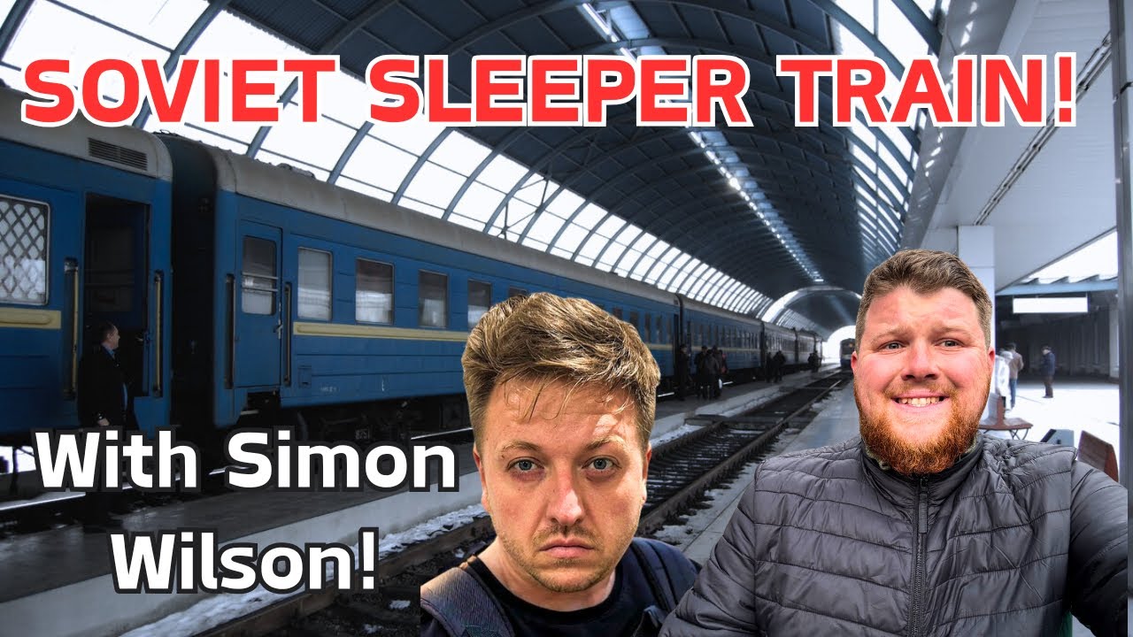 I took a Soviet era sleeper train to Moldova with Simon Wilson! 