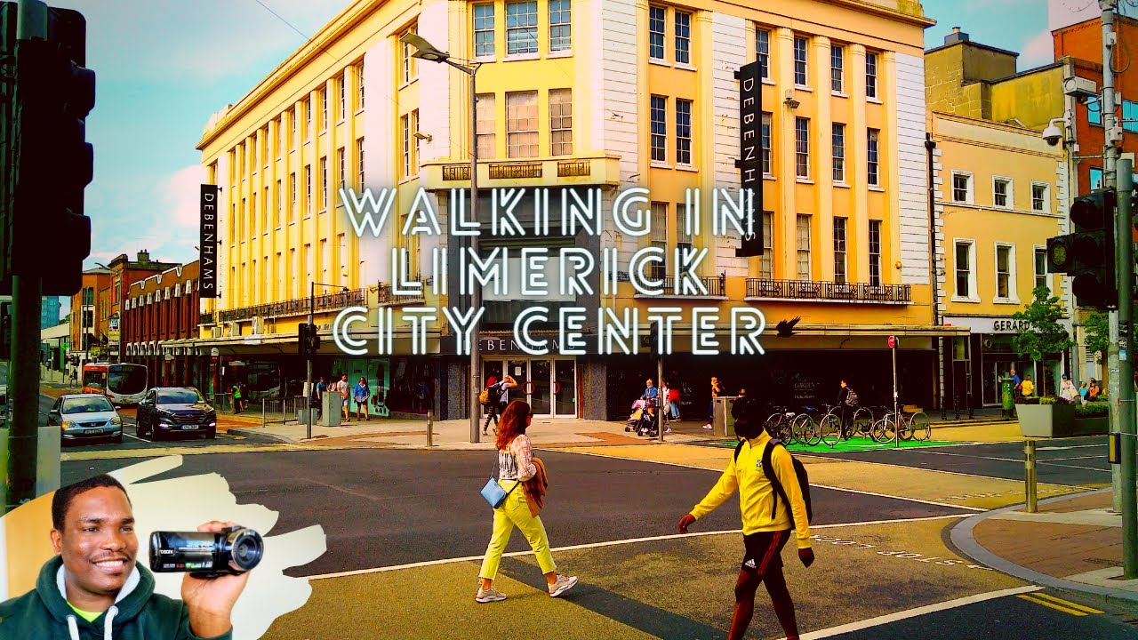 Walking The Main Streets of Limerick City Center 2020 | Ireland