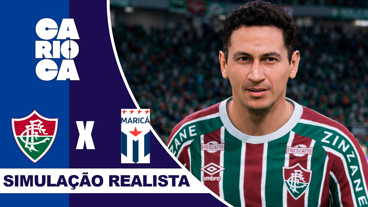 FLUMINENSE X MARICÁ | Campeonato Carioca 2026 | Simulação Realista