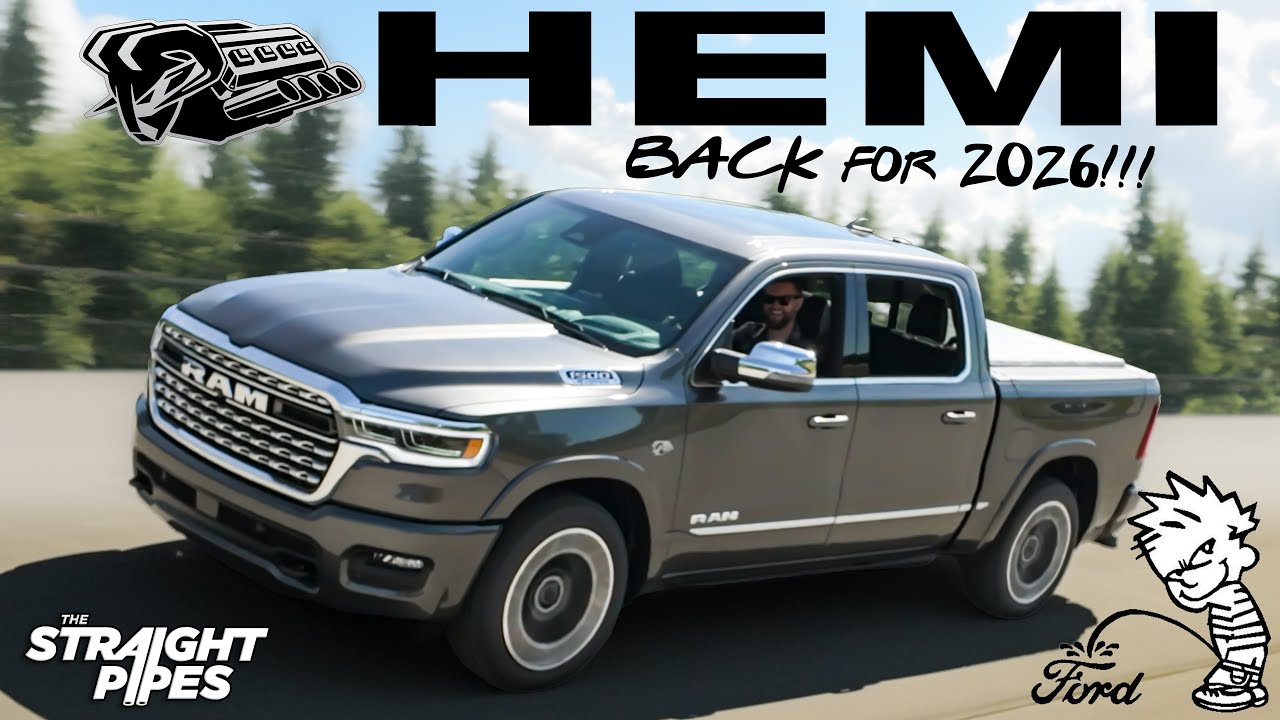 HEMI V8 IS BACK! 2026 Ram 1500 Hemi 106mph Review