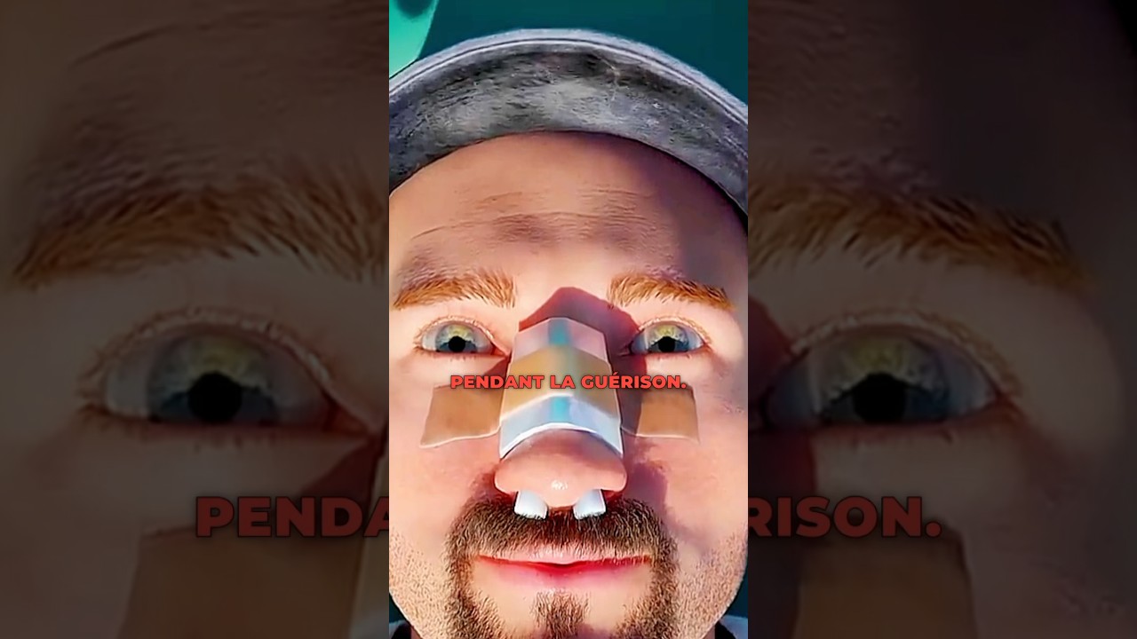 Comment r&eacute;parer un nez cass&eacute; 👃😳