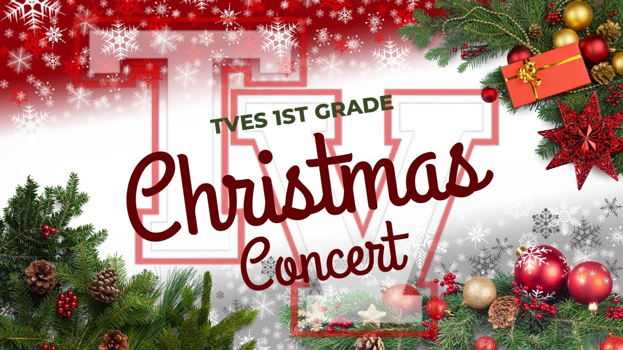 1st Grade Christmas Concert 2025