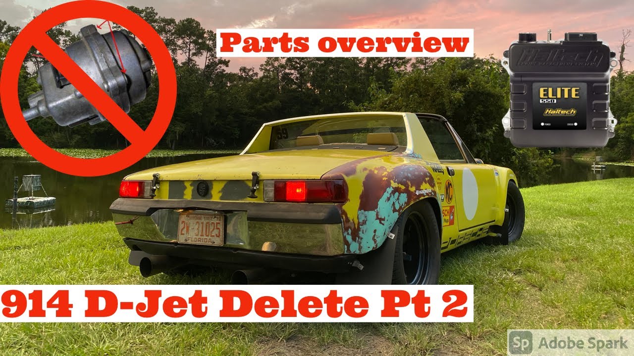 Porsche 914 D-Jet Delete — Haltech EFI Conversion, часть 2: обзор деталей