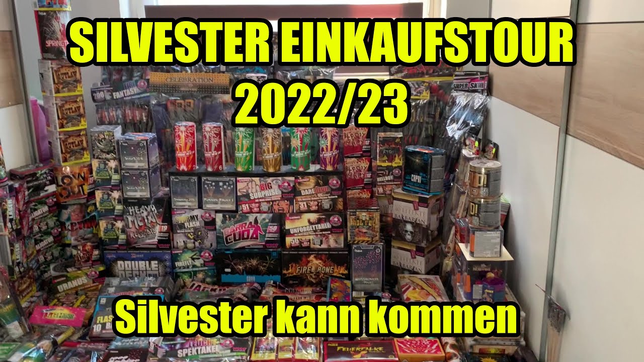 SILVESTER EINKAUFSTOUR 2022/23 / DER WAHNSINN GEHT LOS