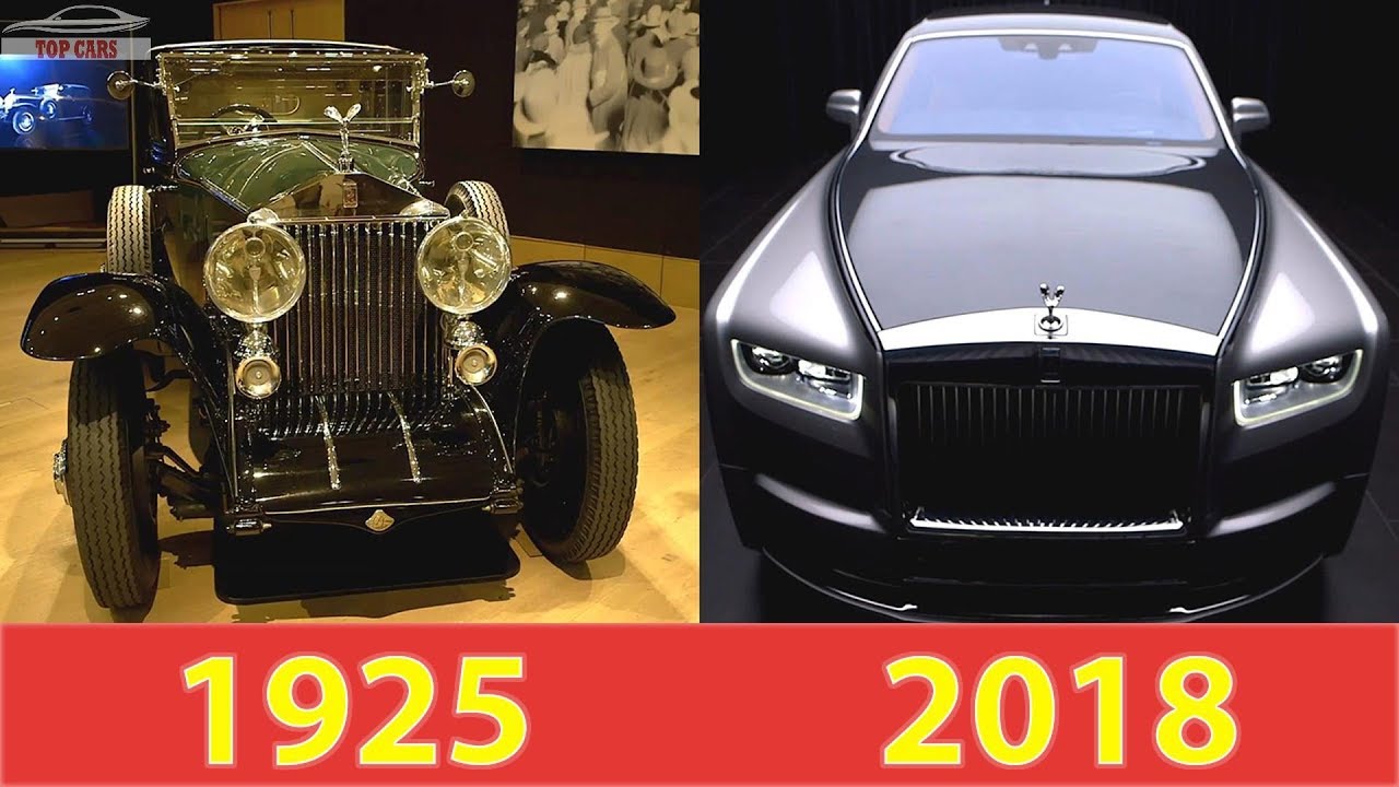 [Top Cars]: The Rolls-Royce Phantom Evolution (1925-2018)