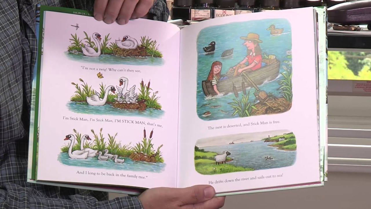 Axel Scheffler Reads Aloud from Stick Man